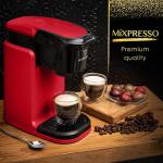 Mixpresso Red Single Serve Coffee Maker 800W