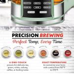 1.7L Electric Glass Kettle with Temperature Control