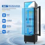 ROVSUN 6 Cu.Ft Beverage Display Refrigerator with Glass Door