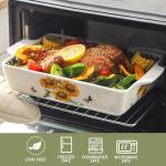 Howise Sunflower Ceramic Baking Dish Set - 2 Pieces