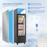 ROVSUN 6 Cu.Ft Beverage Display Refrigerator with Glass Door