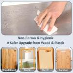 Stainless Steel Cutting Board with Non-Slip Pads