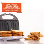 Imusa Sandwich Maker - White Plastic Design