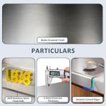 Stainless Steel Cutting Board with Non-Slip Pads