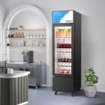 ROVSUN 6 Cu.Ft Beverage Display Refrigerator with Glass Door