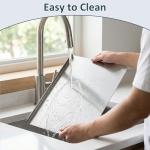 Stainless Steel Cutting Board with Non-Slip Pads