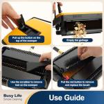 Yocada Manual Carpet Sweeper for Home and Office