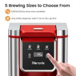 Horavie Single Serve K-Cup Coffee Maker