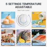 Upstreman 3.0 Cu.ft Compact Upright Freezer