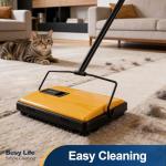 Yocada Manual Carpet Sweeper for Home and Office