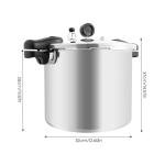 23-Quart Heavy-Duty Pressure Canner with Gauge