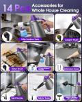 Paxyeet Handheld Steam Cleaner with 14 Accessories