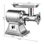 Tangkula 1.5 HP Stainless Steel Meat Grinder
