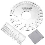 Stainless Steel Thickness Gauge Measuring Tools Set