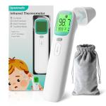 Digital Baby Thermometer with Fever Alarm - Green