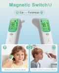 Digital Baby Thermometer with Fever Alarm - Green