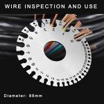 Stainless Steel Thickness Gauge Measuring Tools Set