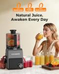 ACOQOOS 3-IN-1 Cold Press Juicer Machine