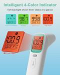 Digital Baby Thermometer with Fever Alarm - Green