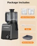ACOQOOS 3-IN-1 Cold Press Juicer Machine