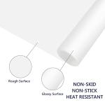 Gartful 2 Pack Silicone Crafting Mats, 15.7" x 11.8" Silicone Mat For Crafts, Large Heat Resistant Sheet For Jewelry Casting, Epoxy Resin, Wax Seal, Drawing, Countertop Protector, Placemat,Translucent