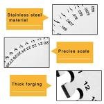 Stainless Steel Thickness Gauge Measuring Tools Set