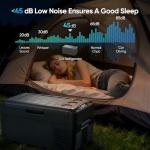 Feelfunn 12 Volt Refrigerator - 21QT(20L) Portable Freezer, Electric Cooler for Car Truck RV Van Camping & Road Trip, Fast Cooling Fridge with 12/24V DC & 110-240V AC for Vehicle & Home Use,-4℉~68℉