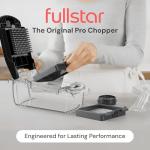 Fullstar The Original Pro Chopper - Vegetable Chopper and Spiralizer, Food Chopper with Container, Fruit Slicer, Kitchen Gadgets & Gifts, Home Essentials (4 in 1, Clear)
