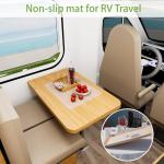 Janeart Clear Silicone Mat Small: 9" Non-Slip Baking Mat for Kitchen Counter - Heat Resistant Countertop Liner for Pastry 1/25 x 9 x 12 Inch Translucent (2/Pack)