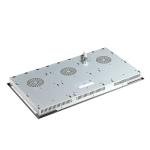 Empava 36 Inch Electric Induction Cooktop Built-In, 5 Zone Smooth Glass Surface, Dual Bridge-Sync, Touch Slider Control, Power Boost, Stop & Go, Timer, Child Lock, Hardwired Kitchen Appliance