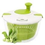 NIOSAVM 5Qt High-Efficiency Salad Spinner & Vegetable Dehydrator -Quick-dry salad spinner,Manual Kitchen Tool for Lettuce,Berries,Quick Spin Dry Vegetables