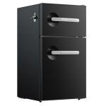 Frigidaire, 3.1 Cu. Ft. 2 Door Retro Series Compact Refrigerator, Built-In Side Bottle Opener, Onyx