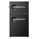 Frigidaire, 3.1 Cu. Ft. 2 Door Retro Series Compact Refrigerator, Built-In Side Bottle Opener, Onyx
