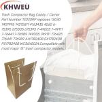 【Upgraded】 Ultra Durable 13030RP OEM Bag Caddy/Carrier for Trash Compactor Replaces 13030 1401995 14210611 4163435 WC36X5024 4163435 4260 675395 675395 749005 749111 776425 776441 776989 776989 675395