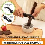 Spring Chef Swivel Vegetable Peeler with Soft Grip