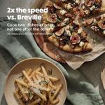 Ninja Double Oven Pro Smart XL Countertop Oven & Air Fryer | 12-in-1 Versatility with Smart Finish & DualZone Tech to Cook 2 Meals at Once | Fits up to 4.5lb Chicken | Silver | DCT821