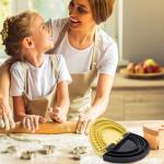 Tortilla Sealer Crimper Press - 3-in-1Quesadilla Maker for 6, 8, 10 Inch Multi-Size Quesadilla Crimper | Burrito Maker for Large Batches, Tacos & Empanadas | BPA-Free & Dishwasher Safe