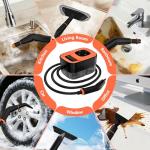 Steam Cleaner, Portable Steamer for Cleaning with 16pcs Accessories, 6-Level Adjustable, 15s Heat-Up, Handheld Steam Cleaner for Home, Tile, Grease, Dirt, Grout, Car Detailing