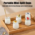 Yogurt Maker Machine 36 Hour, Probiotic Yogurt Maker with Temperature Control and 36 Hour Timer, 1.2L Yogurt Machine with LCD Display, Multi-Function Yogurt Machine for Home Use (With 5 Cups)