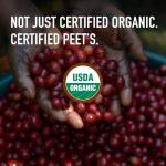 Peet's Coffee, USDA Organic Dark Roast Ground Coffee, 100% Arabica Coffee - French Roast 10.5 Ounce Bag