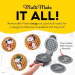 Peanuts x Dash MultiMaker® Mini Maker System (4 Plates: Joe Cool, Flying Ace, Beagle Scout, Waffle)