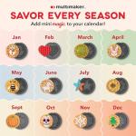 Peanuts x Dash MultiMaker® Mini Maker System (4 Plates: Joe Cool, Flying Ace, Beagle Scout, Waffle)