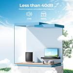 Electactic 3.0 Cu.ft Small Freezer, Mini Upright Freezer with Adjustable Thermostat, Removable Shelves, Reversible Single Door, for Bedroom/Home/Dorms/Apartment, Sanded Black