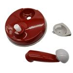 KIRKWOOD KITCHEN Multi-function Manual Food Processor Kitchen Meat Grinder Vegetable Chopper, Slicer Spinner Dicer for Fruits, Herbs, Lettuce, Salad Foods