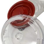 KIRKWOOD KITCHEN Multi-function Manual Food Processor Kitchen Meat Grinder Vegetable Chopper, Slicer Spinner Dicer for Fruits, Herbs, Lettuce, Salad Foods