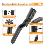 Electric BBQ Grill Brush for Outdoor, Electric BBQ Grill Cleaner with 3-Speed and Adjustable Angle, Rechargeable Grill Cleaning Brush for Barbecue Grates