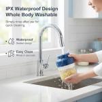 2026 New Electric Garlic Chopper, Mini Portable Veggie Chopper USB Charging Wireless Food Processor, Upgrade Electric Mini Garlic Chopper Set Wireless Veggie Grinder (Blue, 350ML)