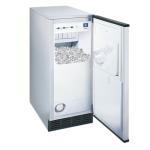 Manitowoc Undercounter Ice Cube Machine, 52 lbs/24 hrs, 25 lbs Storage, Stainless Steel (Gravity Drain)