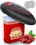 One Touch Electric Can Opener Fits Almost All Can Sizes for Seniors with Arthritis, Hand Held Battery Operated Can Opener with Smooth Edge, Food Safe Kitchen Gadgets Automatic Can Opener for Kitchen