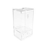 FixtureDisplays® Tabletop Wall Mounted Acrylic Hand Sanitizer Dispenser Locked Secure Enclosure 119085-NPF